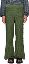 Isa Boulder Green Tips Trousers