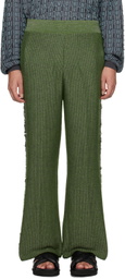 Isa Boulder Green Tips Trousers