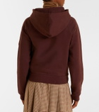 Moncler Cotton zip-up hoodie