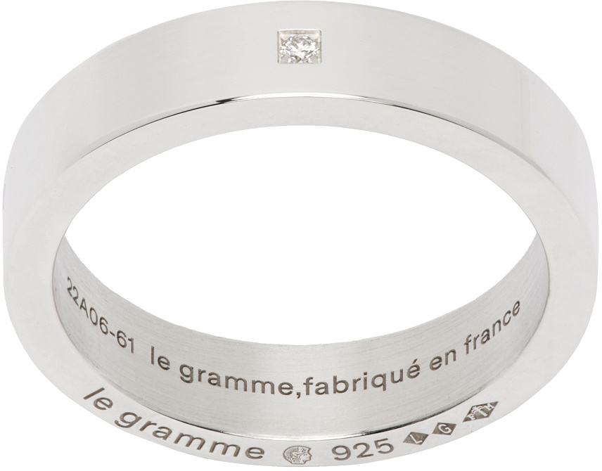 Le Gramme Silver 'Le 7g' Ribbon Ring