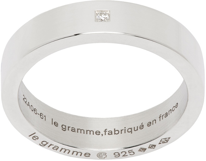 Photo: Le Gramme Silver 'Le 7g' Ribbon Ring