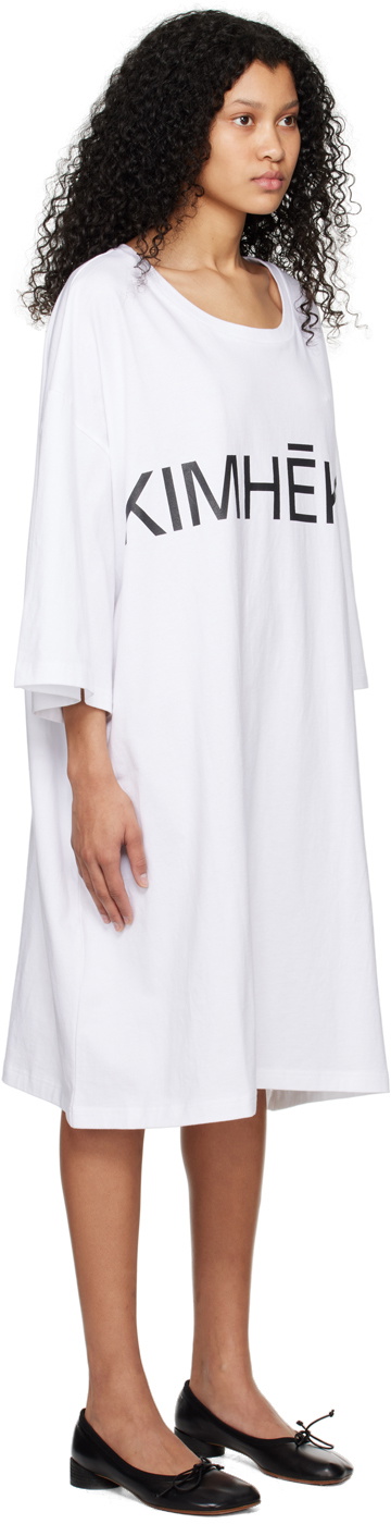 KIMHĒKIM White Printed Minidress