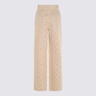 self-portrait Cream Denim Jeans