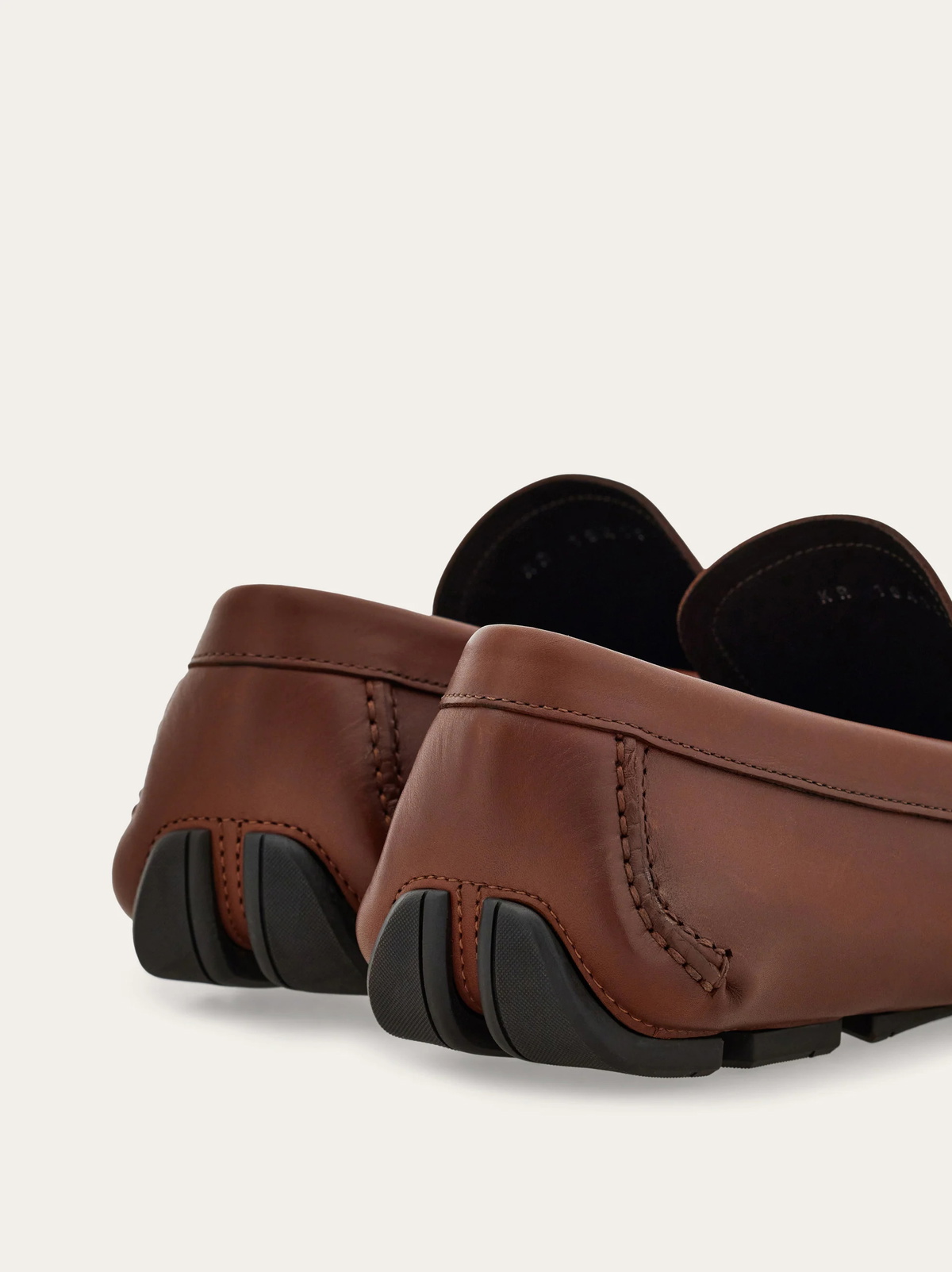 Ferragamo Mens Penny driver in Brown
