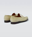 John Lobb - Lopez leather and suede loafers