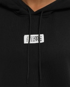 Maison Margiela MM6 SWEATSHIRT Black Womens Hoodies/Sweatshirt