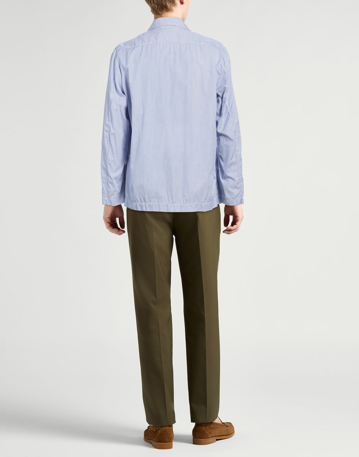 Massimo Alba Mens Shirt in Blue