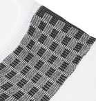 Pantherella - Barbados Stretch Cotton-Blend No-Show Socks - White