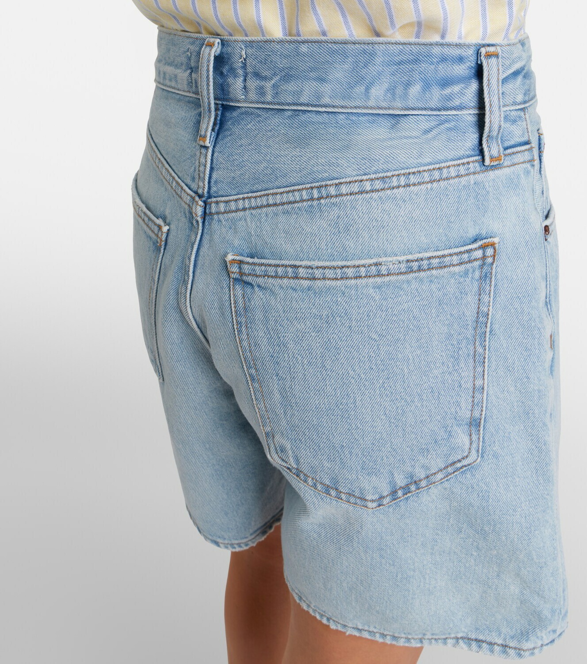 Agolde Dame denim shorts