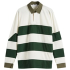 TOGA ARCHIVES Women's TOGA Code Pique Jersey Polo Shirt in White