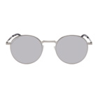 Saint Laurent Silver SL 250 Sunglasses