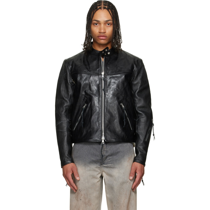 Photo: OUR LEGACY Black Yurei Leather Jacket