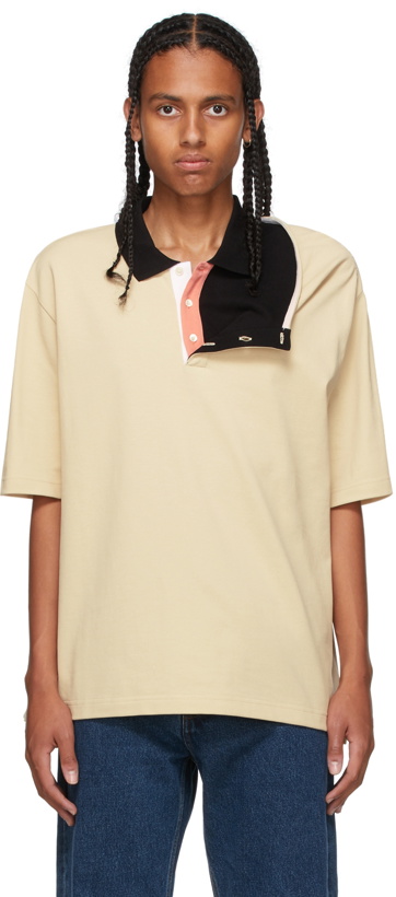 Photo: Y/Project Beige Lazy Polo