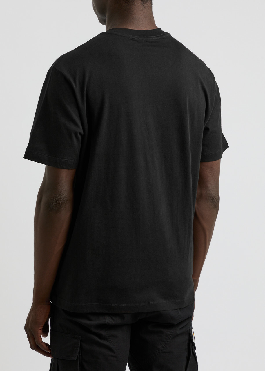 True Religion Logo-print Cotton T-shirt Black