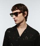 Saint Laurent - Rectangular acetate sunglasses