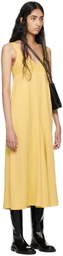 Studio Nicholson Yellow Wylie Maxi Dress
