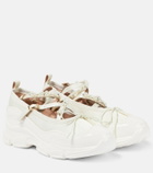 Simone Rocha - Low-Trek Ballerina embroidered shoes