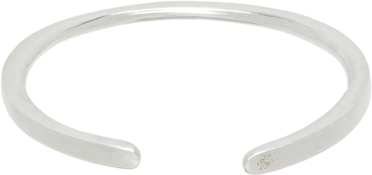 Youth Silver Bangle Bracelet