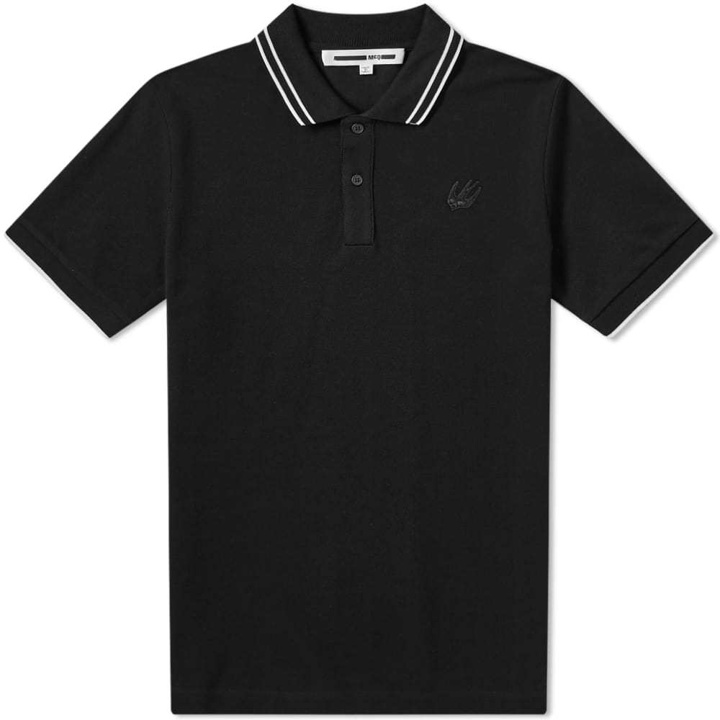 Photo: McQ Alexander McQueen Tipped Swallow Patch Polo