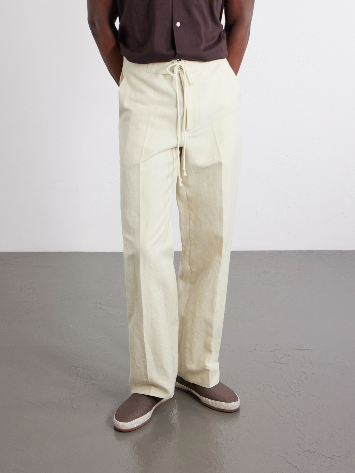 Mulo - Canvas Espadrilles - Brown