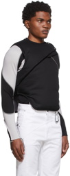 HELIOT EMIL Black Padded Reversible Vest