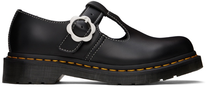 Photo: Dr. Martens Black Polley Flower Loafers