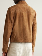 Nili Lotan - Nikita Suede Jacket - Brown
