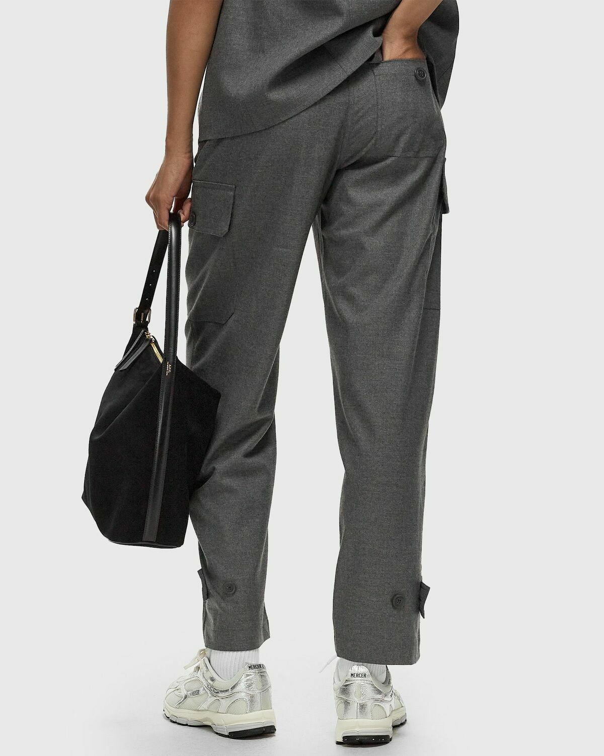 Samsøe & Samsøe Salix Trousers 14930 Grey Casual Pants