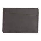 Maison Margiela Taupe and Black Leather Card Holder