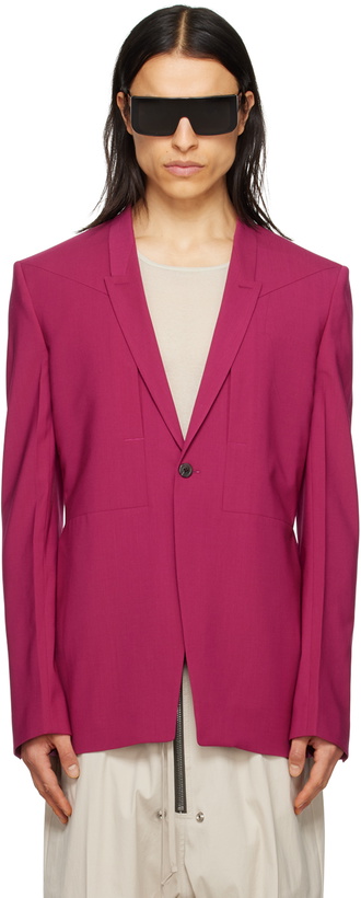 Photo: Rick Owens Pink Fogpocket Blazer