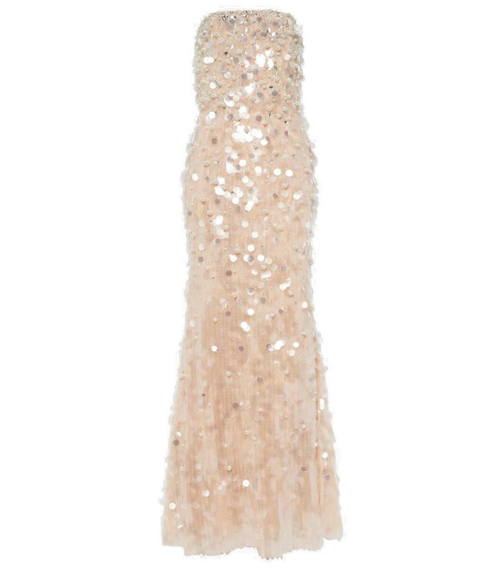 Photo: Carolina Herrera Sequined bustier gown
