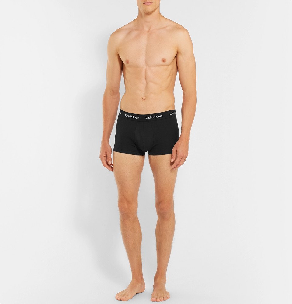 Three-Pack Stretch-Cotton Trunks