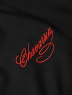 Willy Chavarria - Ruff Rider Logo-Embroidered Wool Bomber Jacket - Black