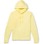 Folk - Slim-Fit Loopback Cotton-Jersey Hoodie - Men - Yellow