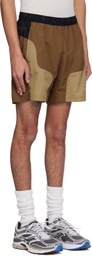 Perks and Mini Brown Lunacy Free Wheeling Track Shorts