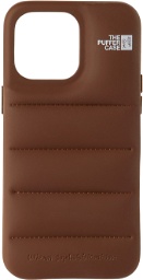 Urban Sophistication Brown 'The Puffer' iPhone 15 Pro Max Case
