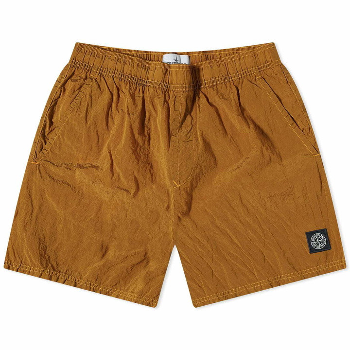 Photo: Stone Island Men's Nylon Metal Short in Orange