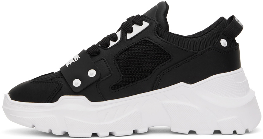 【Versace Jeans Couture】ブラック Speedtrack スニーカー VERSACE Jeans Couture Sneakers Black Speedtrack Athletic