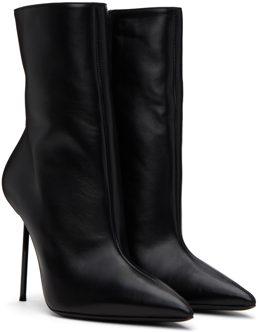 105mm Lidia Patent Leather Boots