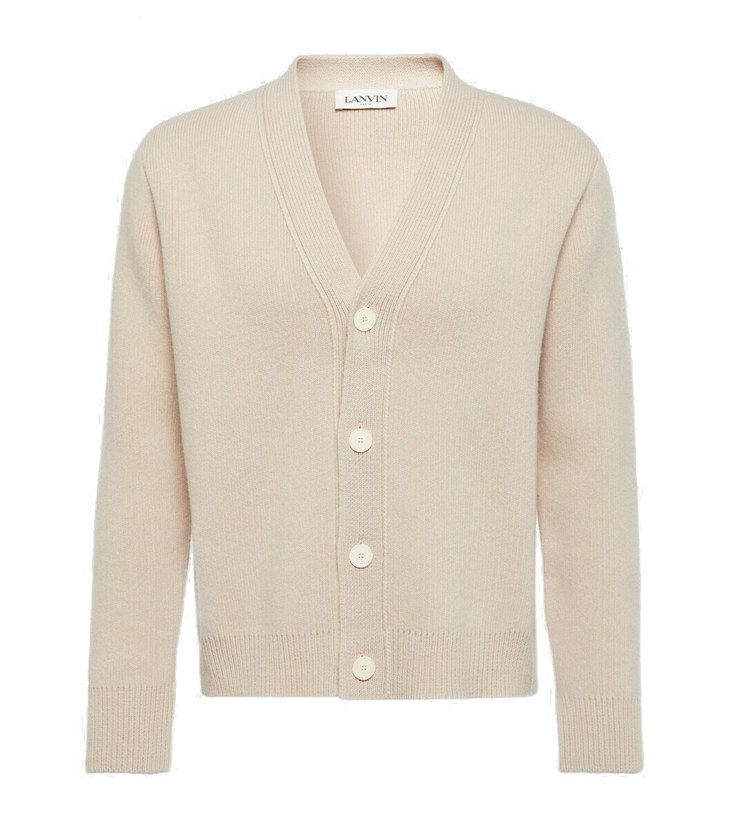 Photo: Lanvin Wool and cashmere cardigan