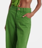 Christopher Esber Mid-rise wide-leg jeans