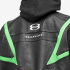 Balenciaga Men's Oversized Biker Jacket in Black