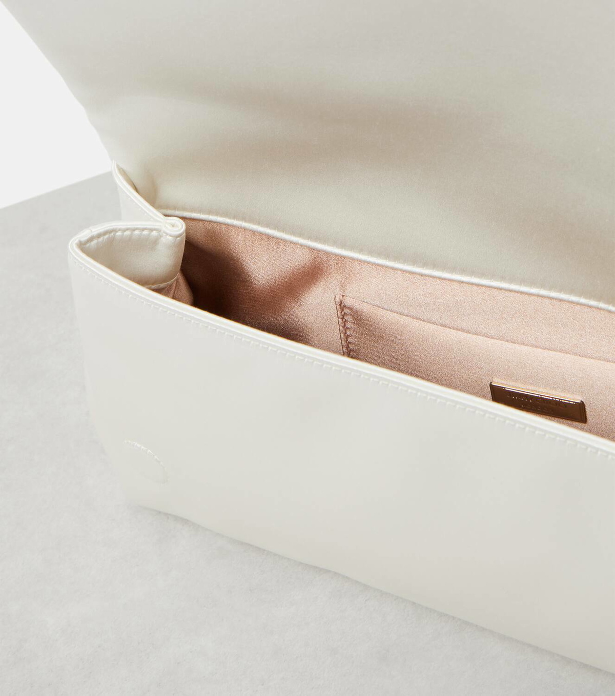 Jimmy Choo Xandra Small embellished satin clutch