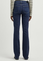 Paige Hoxton Transcend Straight-leg Jeans Dark Blue