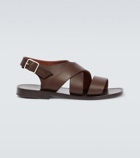 Loro Piana Moorea leather sandals