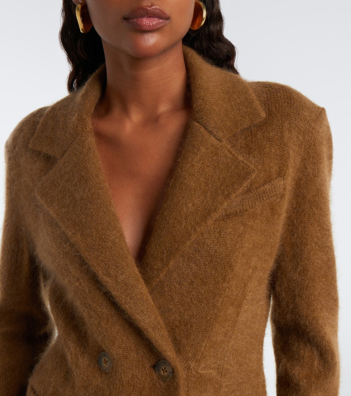 Dorothee Schumacher Fluffy Statements wool-blend blazer