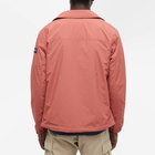 Napapijri Men's Zip Through Shirt Jacket in Red Marsala