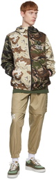 AAPE by A Bathing Ape Beige Polyester Jacket