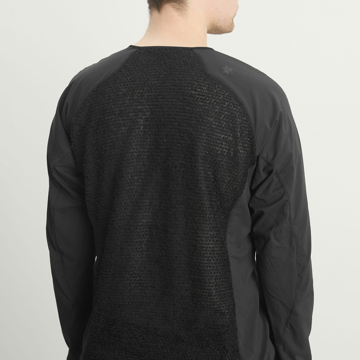Goldwin Men's Kel Light Polartec Crew in Black
