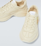 Gucci - Gucci Kawaii Rhyton leather sneakers